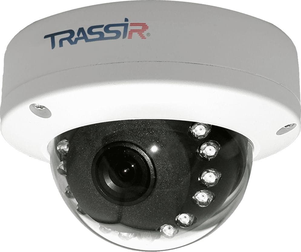 Камера видеонаблюдения IP Trassir TR-D2D5 2.8-2.8мм цв. корп.:белый