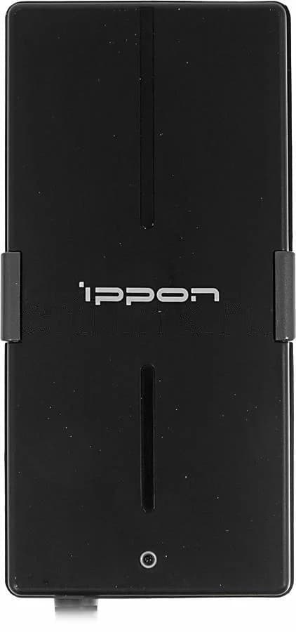 Блок питания Ippon S65U автоматический 65W 15V-19.5V 8-connectors 4.3A 1xUSB 2.1A от бытовой электросети LED индикатор