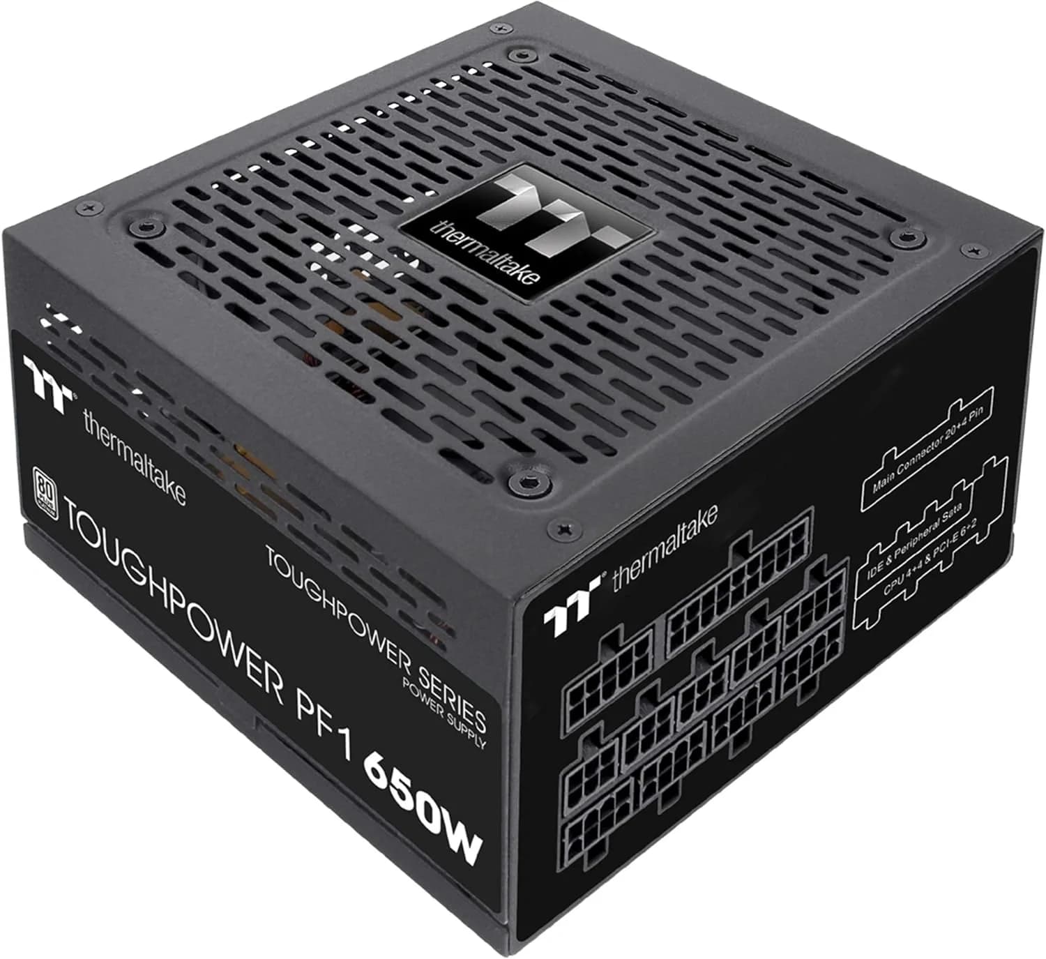 Блок питания Thermaltake <PS-TPD-0650FNFAPE-1> Toughpower PF1 650W (24+4x4+4x6/8пин)