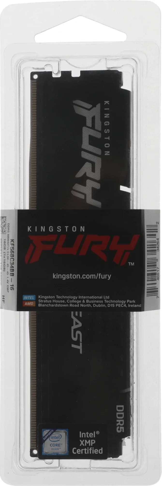 Модуль памяти Kingston KF568C34BB-16