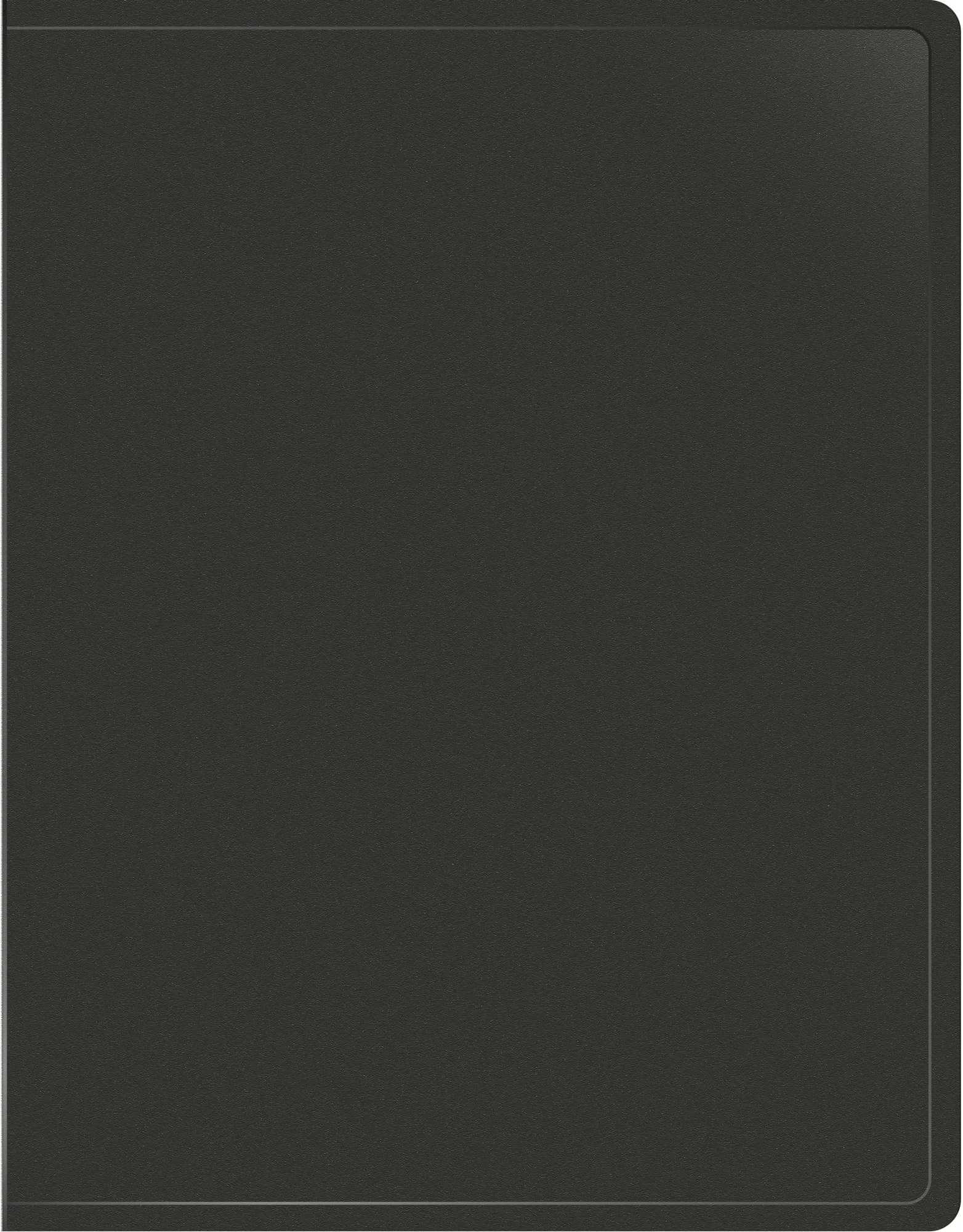 Папка с 100 прозр.вклад. Silwerhof SE-V100BLK A4 пластик 0.7мм черный