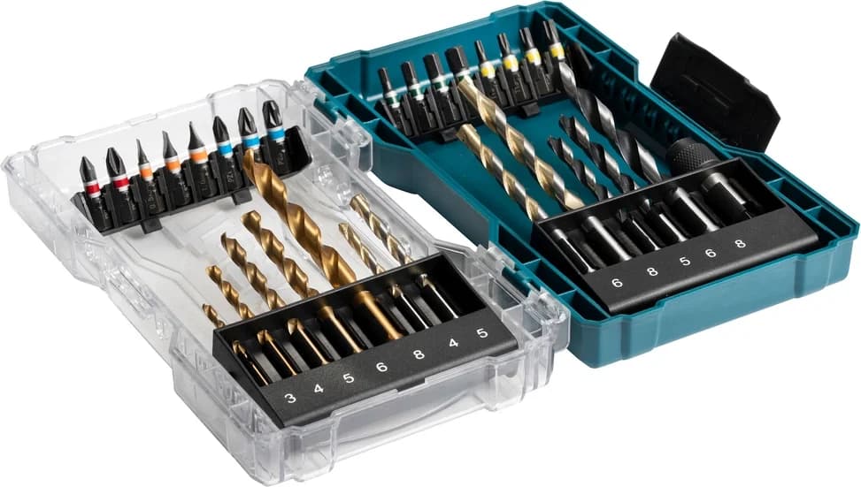 Набор бит и сверл Makita E-07054 универсал. (29пред.) для шуруповертов/дрелей