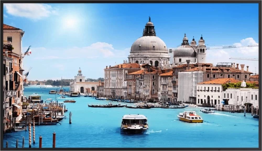 Монитор 55" Dahua DHI-LM55-S200 IPS 1920x1080, 60 Гц, 350 кд/м², 6 мс, 16:9, 1xVGA, 1xHDMI, 2xRS-232, 1xUSB, 1x3.5 мм, встроенные динамики 2x5 Вт, черный