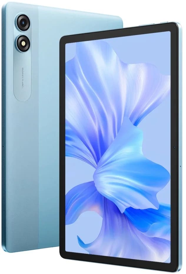 Планшет Blackview Tab 90 T606 (1.6) 8C RAM8Gb ROM128Gb 10.9" IPS 1280x800 4G Android 14 голубой 13Mpix 8Mpix BT WiFi microSD 1Tb 8200mAh 37hr 450hrs