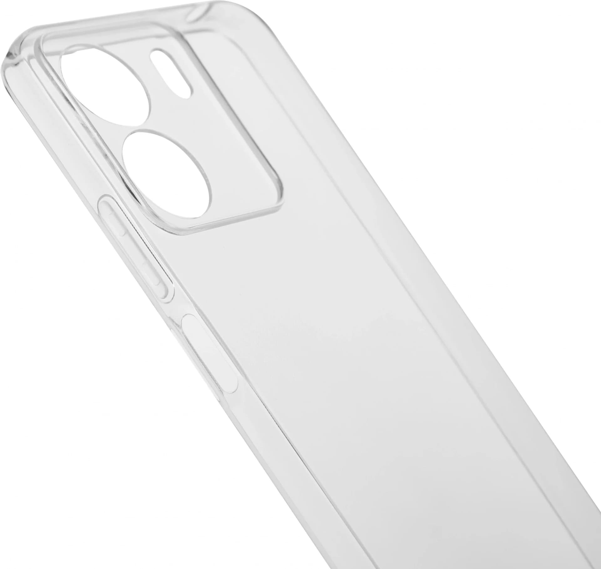 Чехол (клип-кейс) BoraSCO для Xiaomi Poco C65 Silicone Case прозрачный