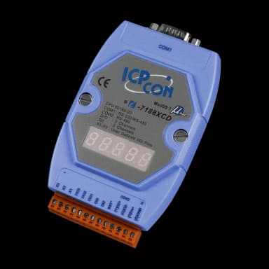 ICP DAS I-7188E5-485 Коммуникационный контроллер, Ethernet, 1xRS-232, 4xRS-485, 512K Flash, 384K SRAM, MiniOS7