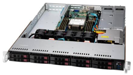 SuperMicro SYS-110P-WTR C621A 10G 2P 2x750W