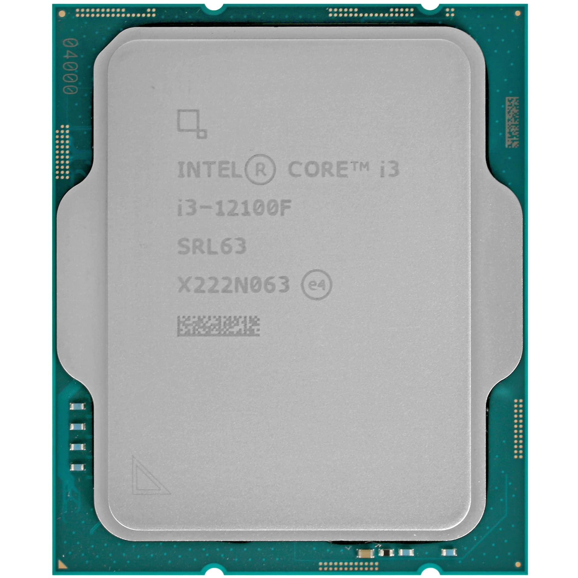 Intel Core i3-12100F 3.3 GHz/4PC/SVGA No iGPU/5+12Mb/89W/16 GT/s LGA1700