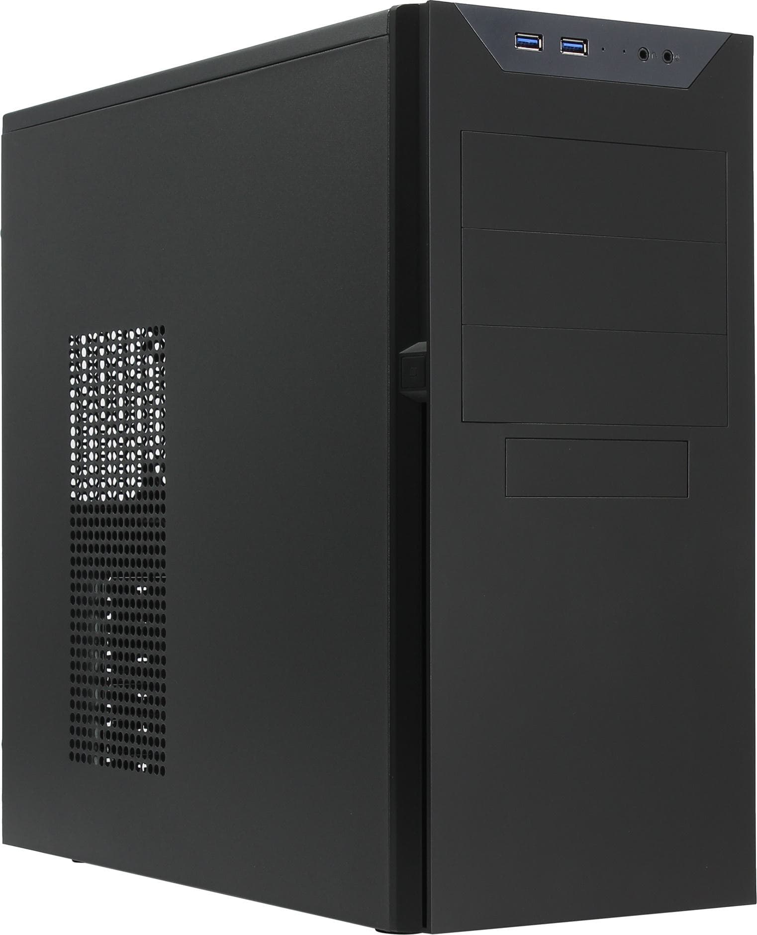 Miditower Powerman < BA833BK > ATX 600W USB 3.0 х 2, (24+2x4+2x6 / 8пин)