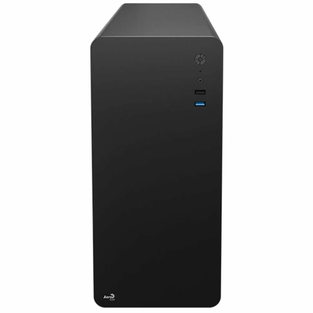 AeroCool CS-110-S-BK-v1 (mATX, 0.7mm, USB3.0 x1, USB2.0 x2, 1x 8cm Black Fan)