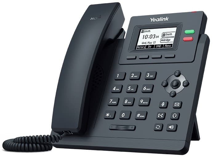 Yealink SIP-T31P, 2 аккаунта, PoE, шт с бп