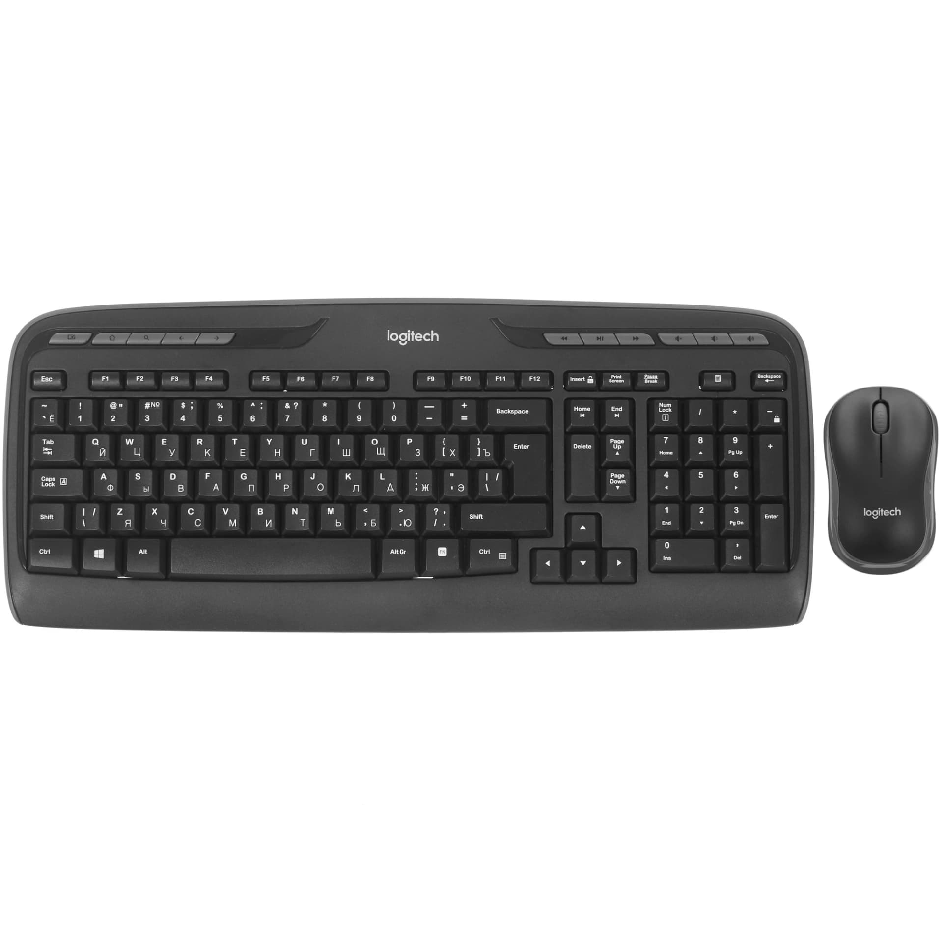 набор Logitech Wireless Combo MK330 (Кл-ра, FM,USB+Мышь 3кн,Roll,FM,USB) <920-003995>