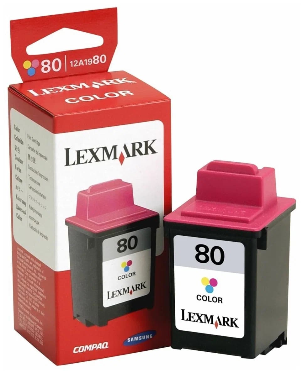 Lexmark LX-12A1980E (№80) COLOR для LexMark Z11/Z31/3200/5000/5700/7000