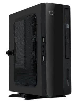 Slim Case Powerman EQ101BK PM-200ATX 2*USB 3.0,Audio, miniITX