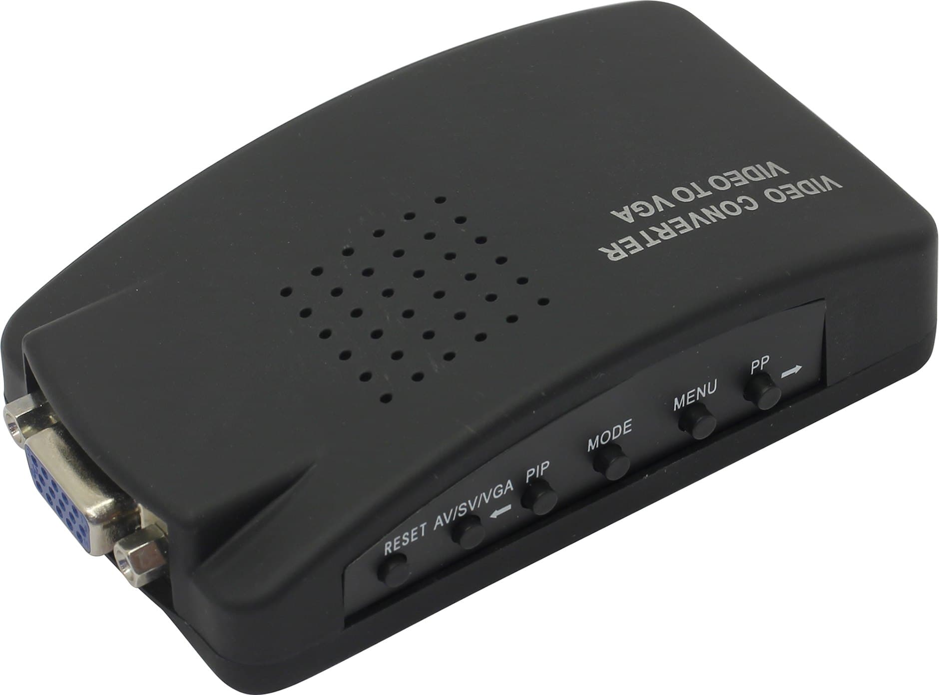 Espada <EDH10> Video to VGA Adapter (RTL) (RCA in, S-video in, VGA15F in/out) +б.п.