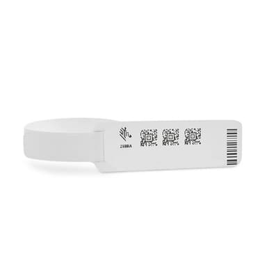 Браслеты Zebra Z-Band Direct 10005008 Wristband, Polypropylene, 1x11in(25.4x279.4mm);DT,Coated, Permanent Adhesive,1in (25.4mm) core, 200/roll