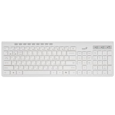 набор Genius Smart KM-8230 White (Кл-ра,USB,FM+Мышь3кн, Roll,USB,FM) 31340015402