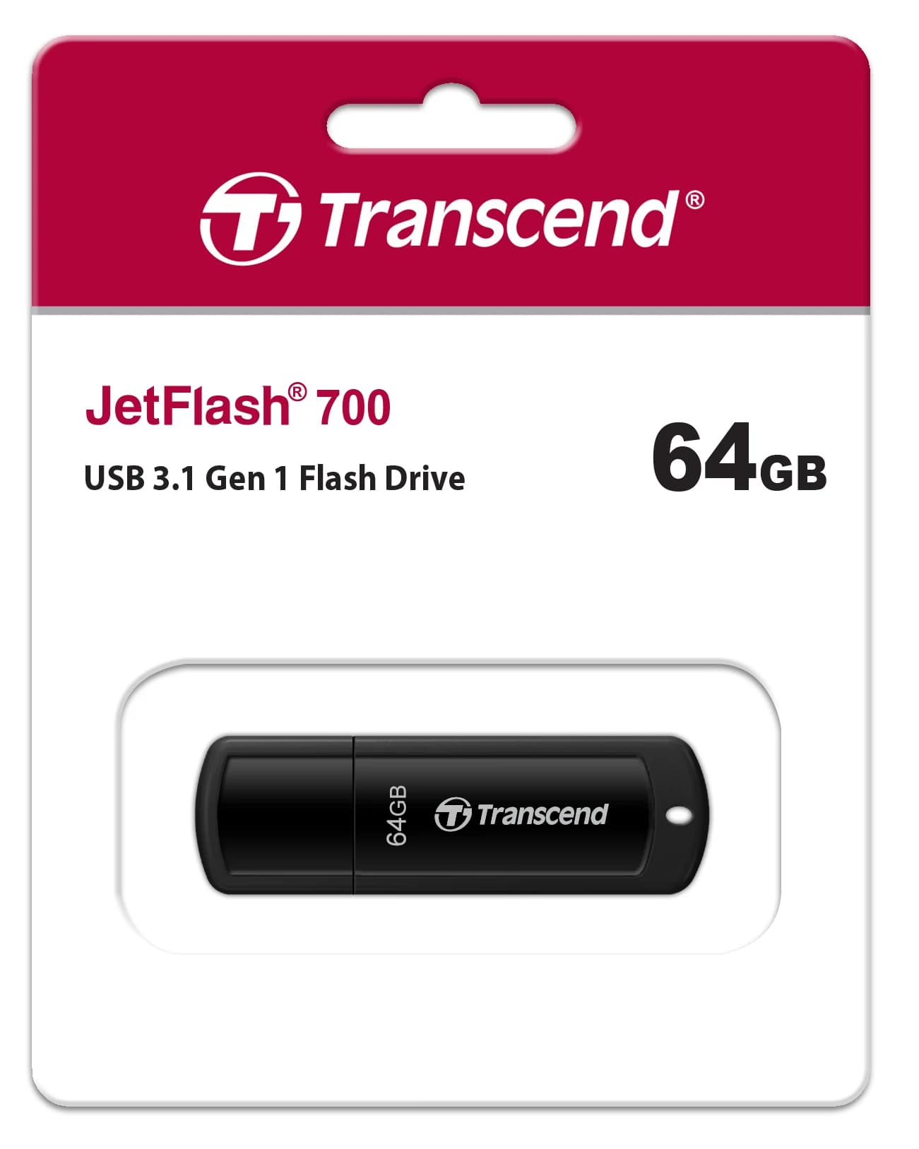 64Gb Transcend JetFlash 700 USB3.0 Flash Drive 64Gb <TS64GJF700>