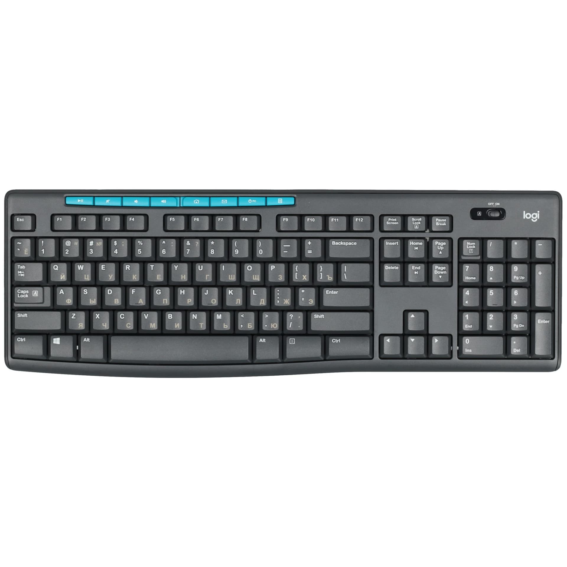 набор Logitech Wireless Combo MK275 черный