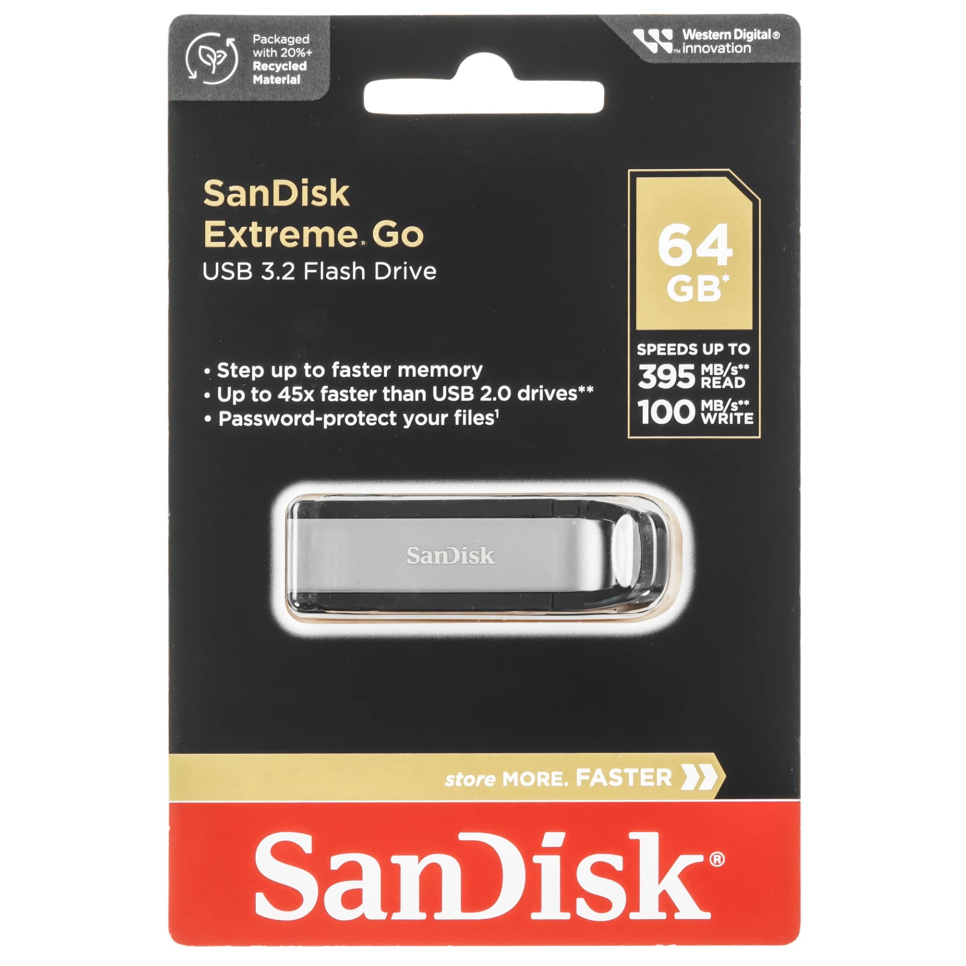 64GB SanDisk Ultra Extreme Go 3.2 Flash Drive 64GB SDCZ810-064G-G46