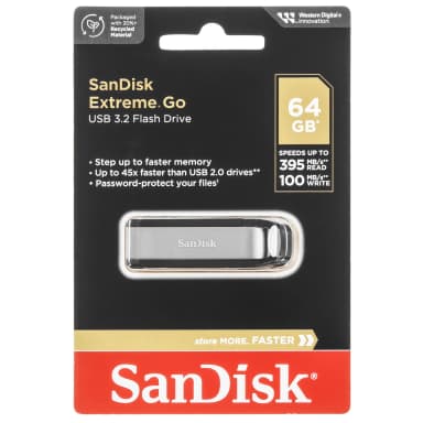64GB SanDisk Ultra Extreme Go 3.2 Flash Drive 64GB SDCZ810-064G-G46