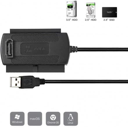 Адаптер KS-is SATA/PATA/IDE USB 2.0 (KS-461)