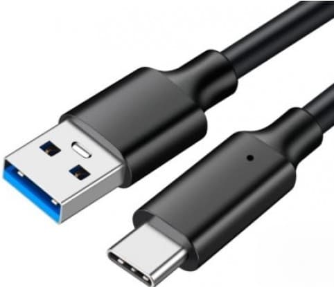 USB 3.0 USB-C(m) - USB-A(m), Кабель KS-is KS-845B-0.3 SuperSpeed+ 10Gbps, черный, 30см