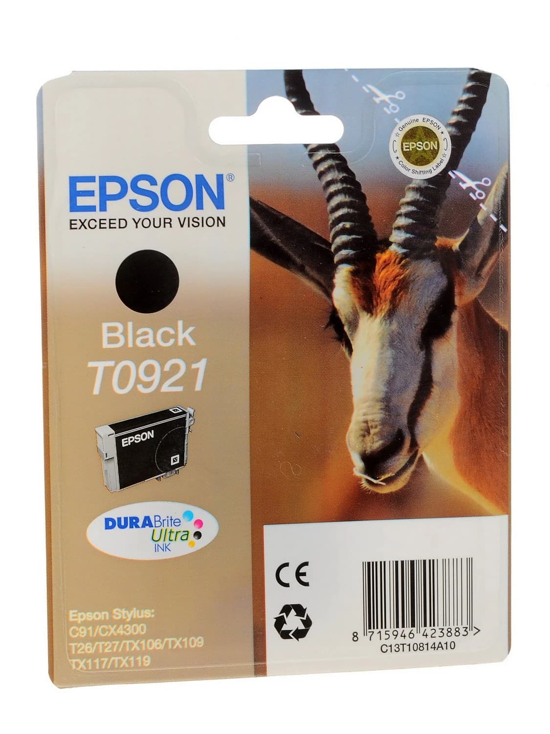 T0921 (C13T10814A10) Black для EPS ST C91/CX4300