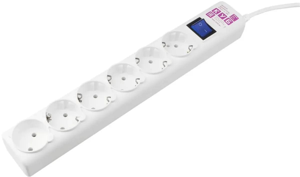 3,0м Power Cube SPG(5+1)-16B-3M, белый