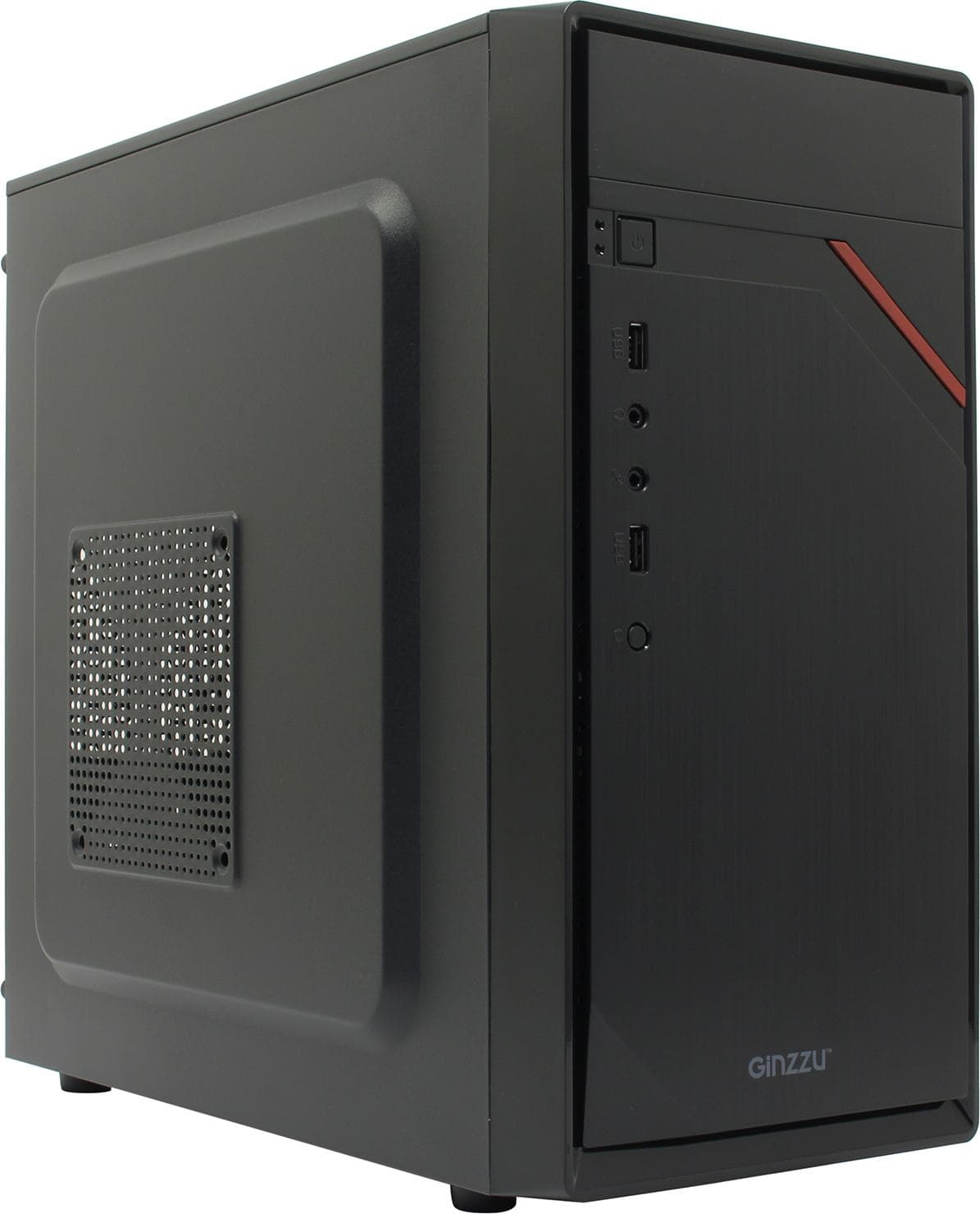 Minitower Ginzzu D180 MicroATX без БП