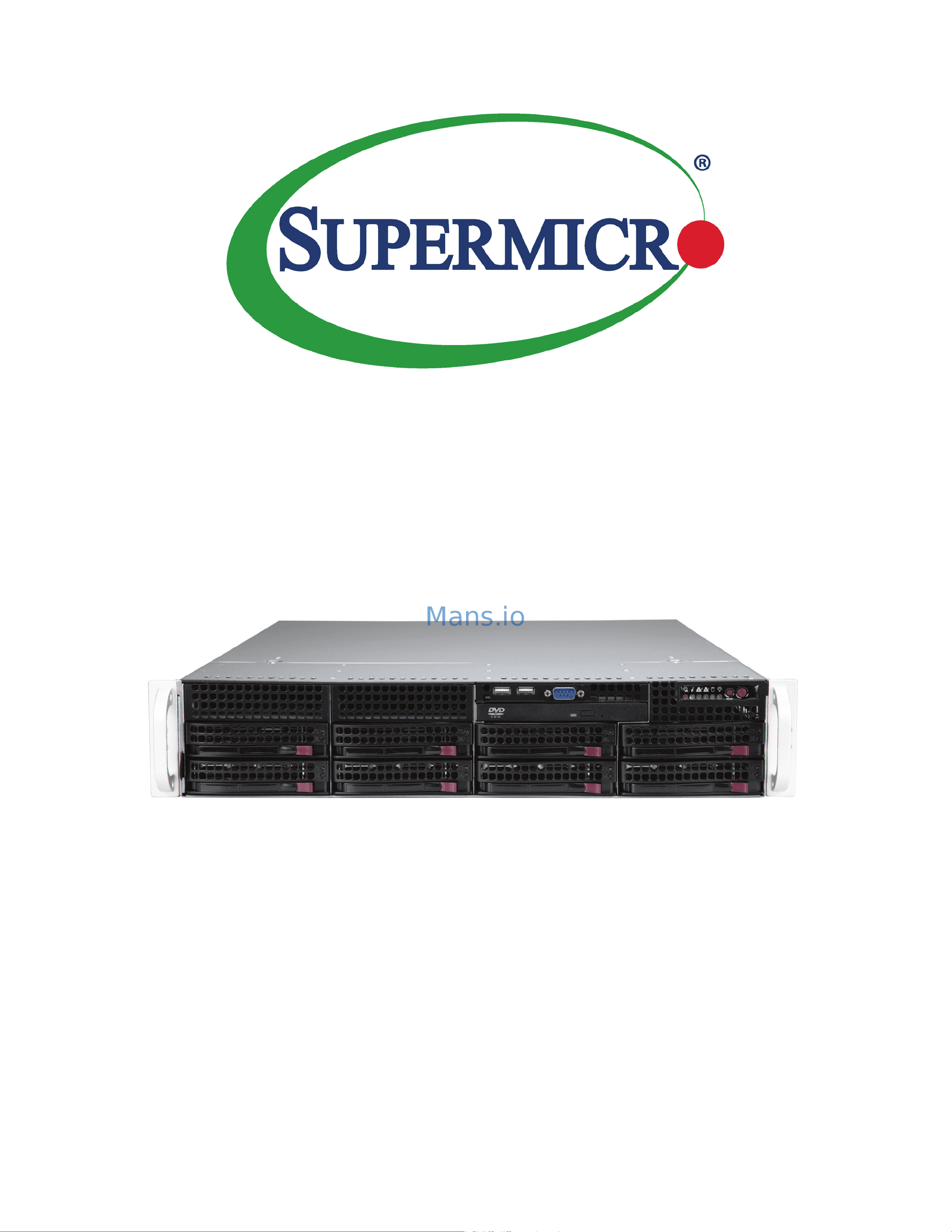 Supermicro 2U SYS-620P-TR 2*LGA4189, C621A, 16*DDR4(3200), 8*3.5" HS, M.2,6*PCIE, 2*Glan, VGA, 2*COM, 4*USB 3.0, 2*1200W