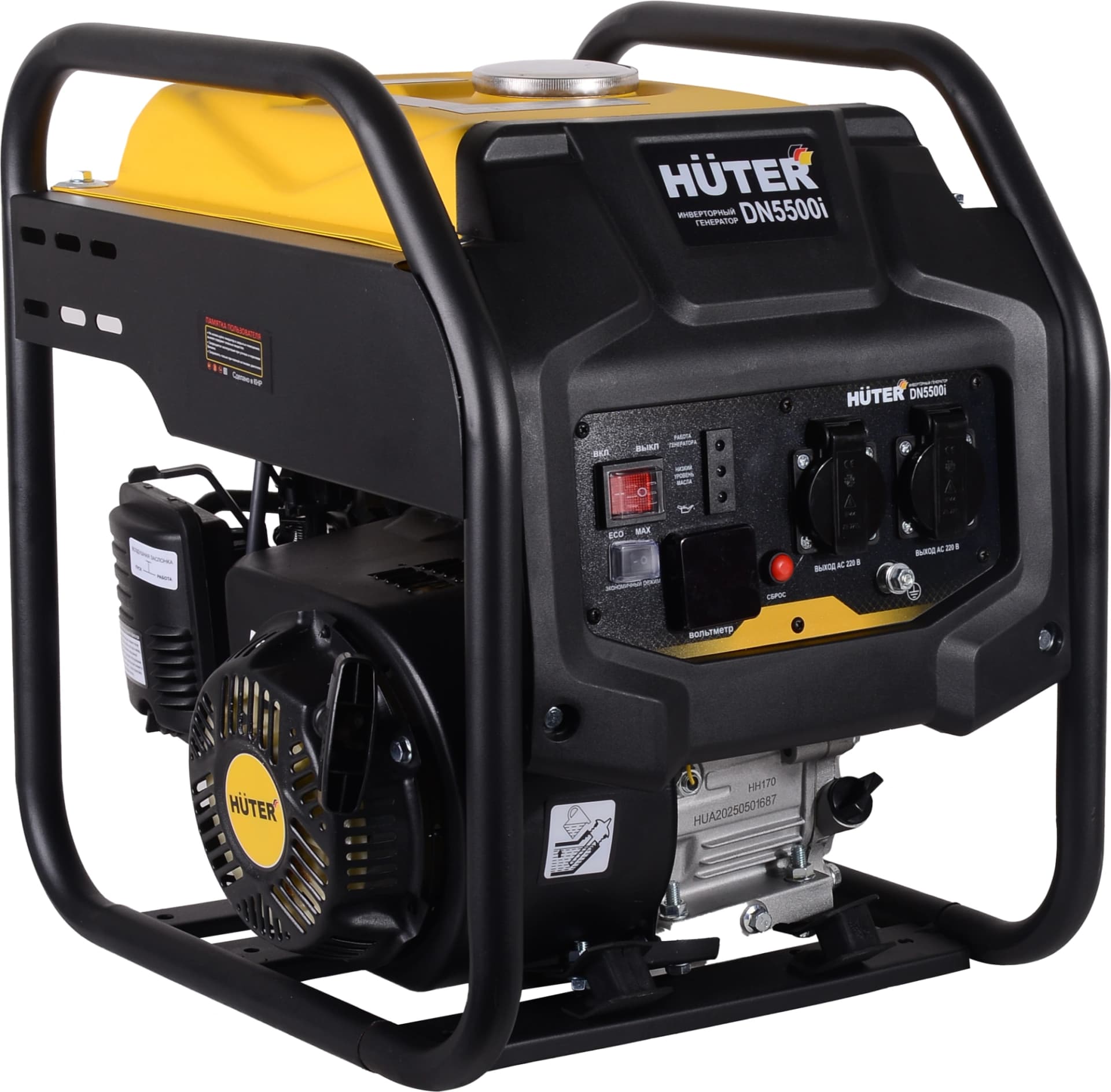 Инверторный генератор Huter DN5500i