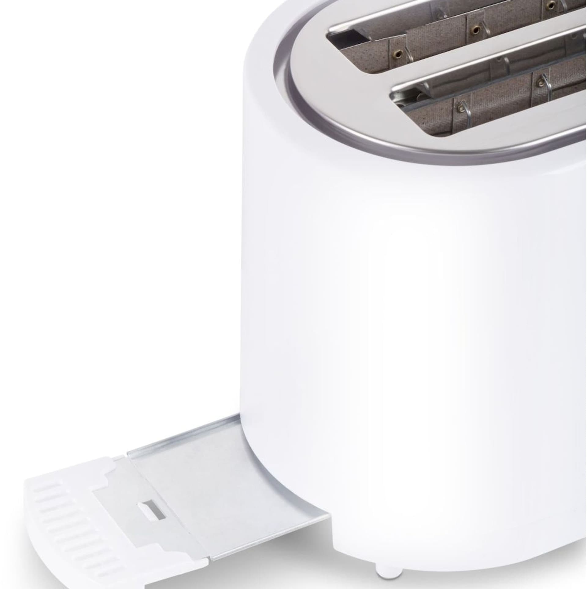 Тостер Accesstyle TS2P200W 750Вт белый/серебристый