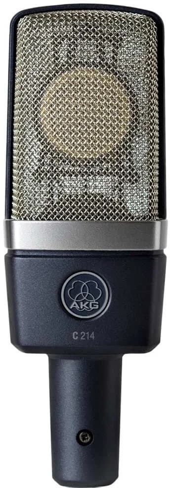 Микрофон проводной AKG C214 серый