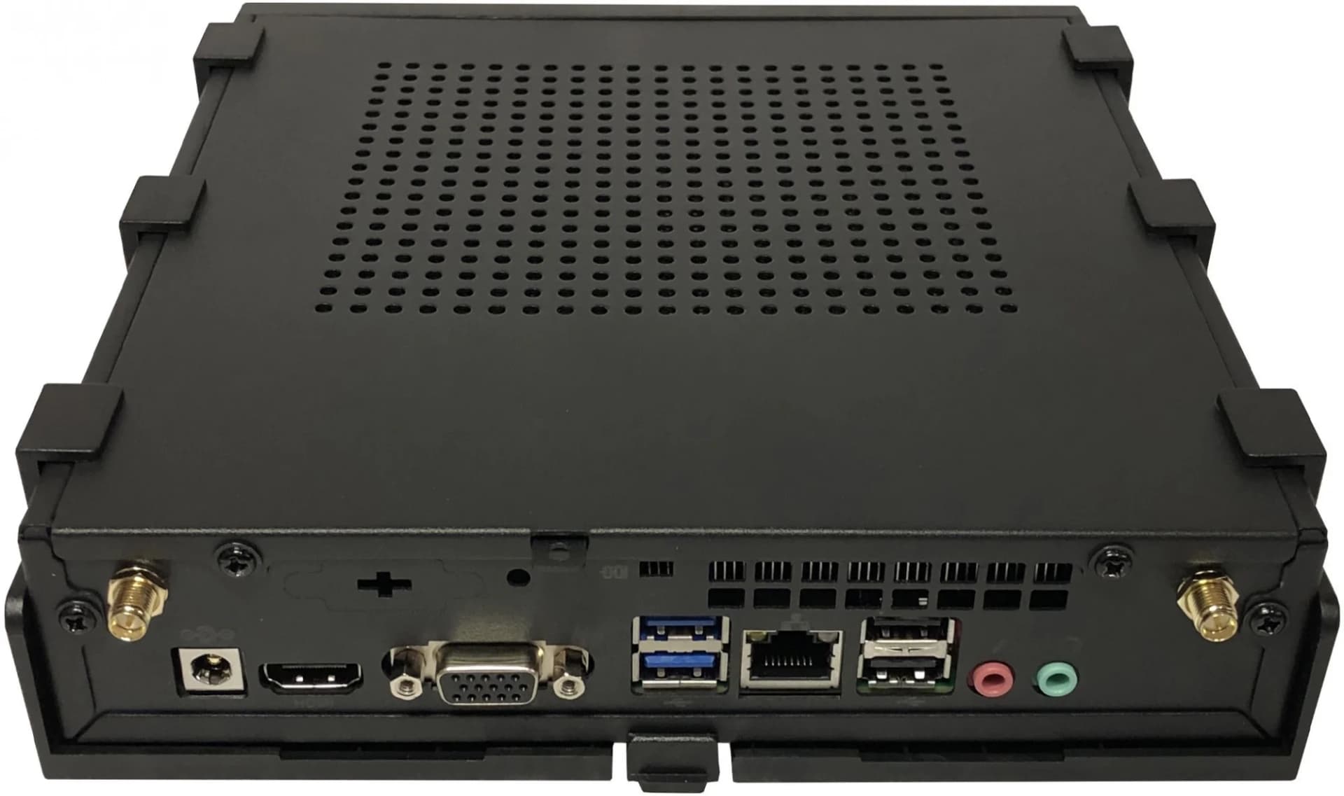 Неттоп IRU Office 310H4ATF slim Ryzen 5 PRO 5650GE (3.4) 16Gb SSD1Tb Vega 7 без ОС GbitEth WiFi BT 90W черный (RUS)