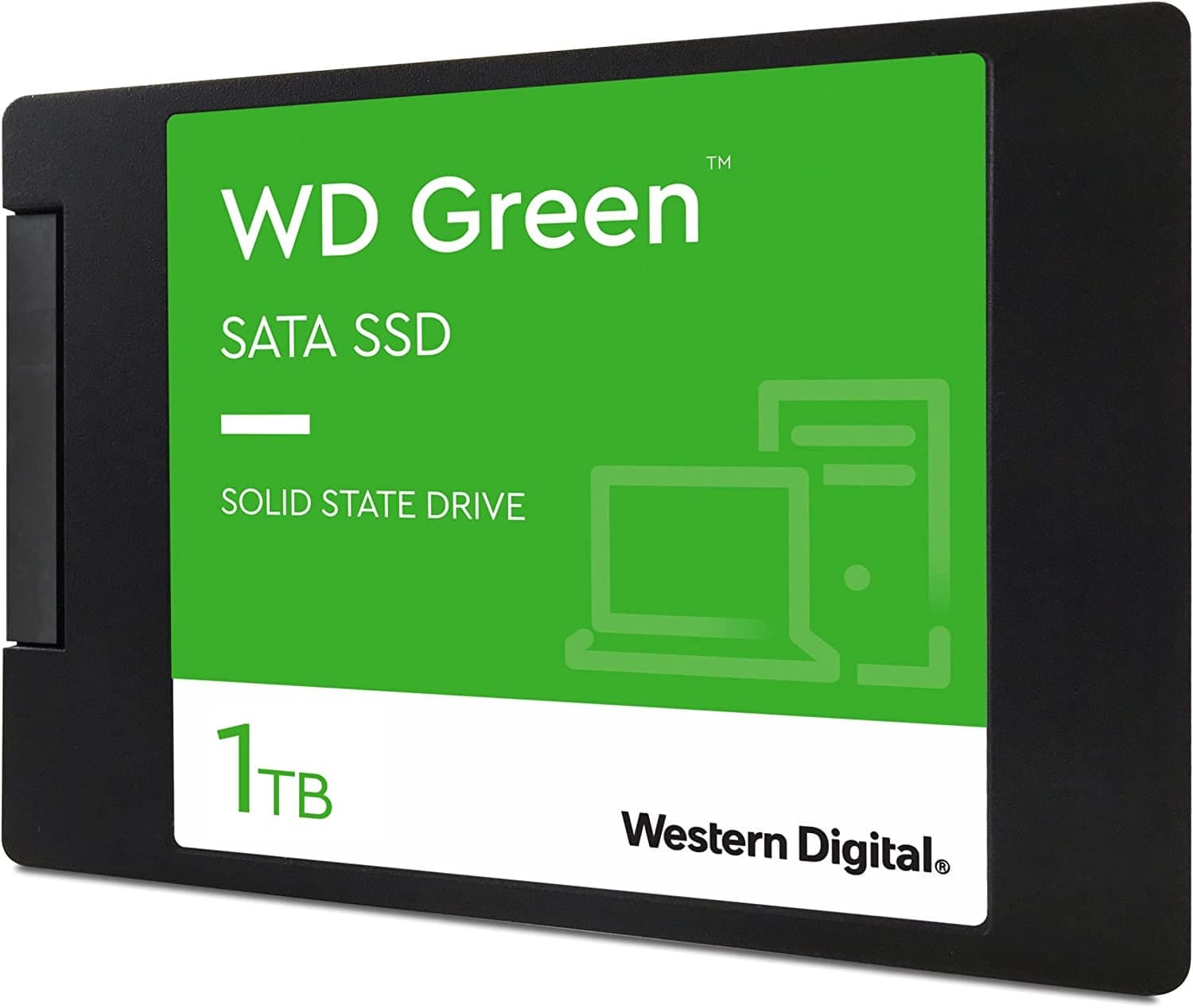 WD SSD Green WDS100T3G0A 1ТБ 2.5" SATA III (545/465 МБ/с)
