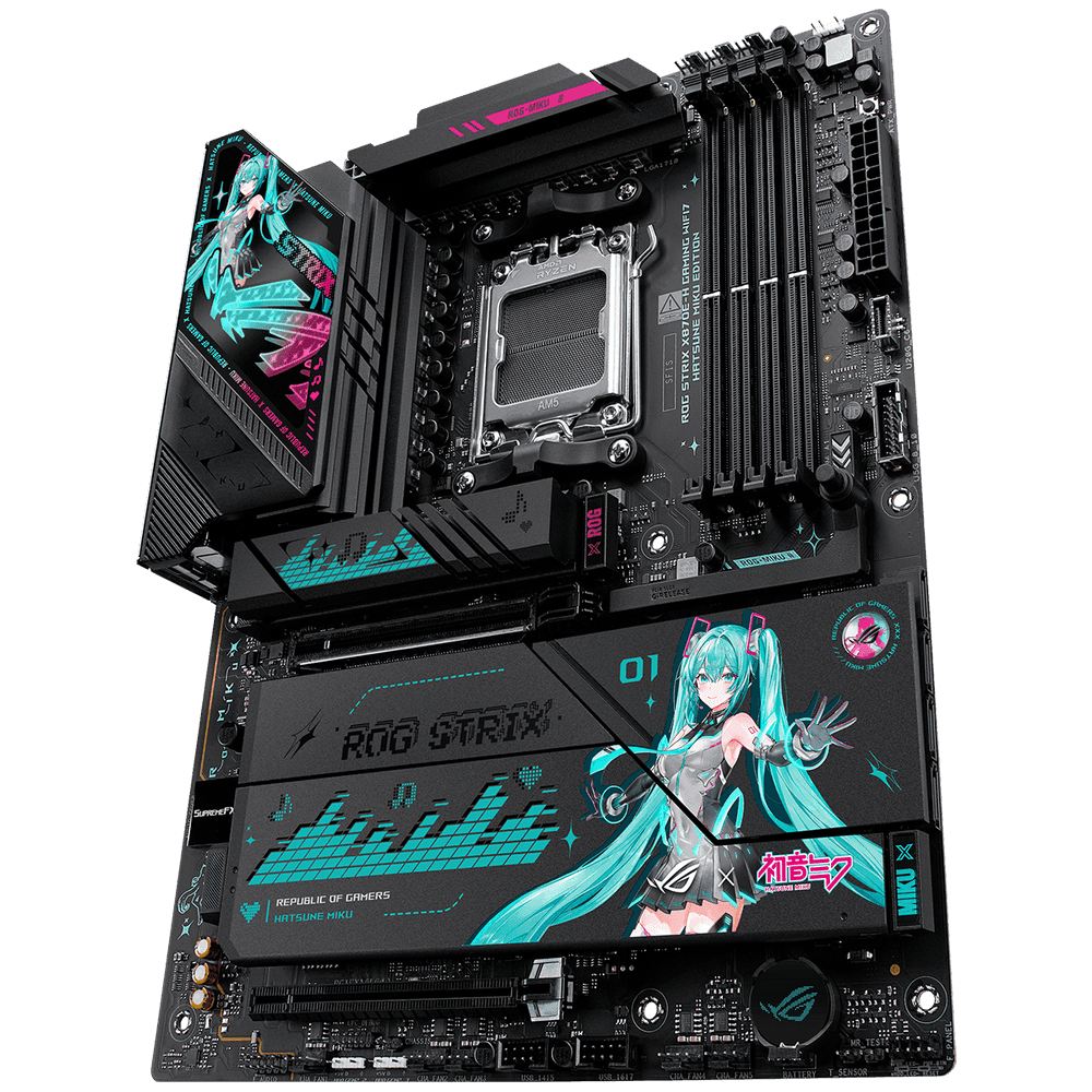 ROG STRIX X870E-H GAMING WIFI7 HATSUNE MIKU EDITION