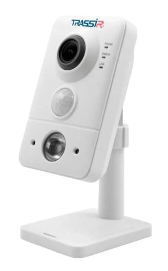 TRASSIR IP-камера TR-D7151IR1 5Мп 2.8мм ИК 10м белый