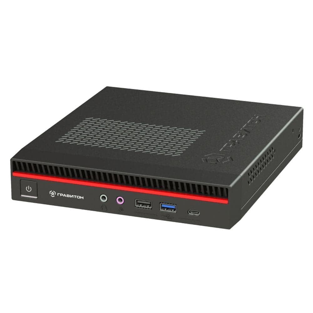 Персональный Компьютер Гравитон Д13И i3-14100/1*8GB/SSD256GB/Wi-fi+BT/FP_1xUSB3.0_1xUSB2.0_1xType-C/120W/K+M/NoOS/3YST