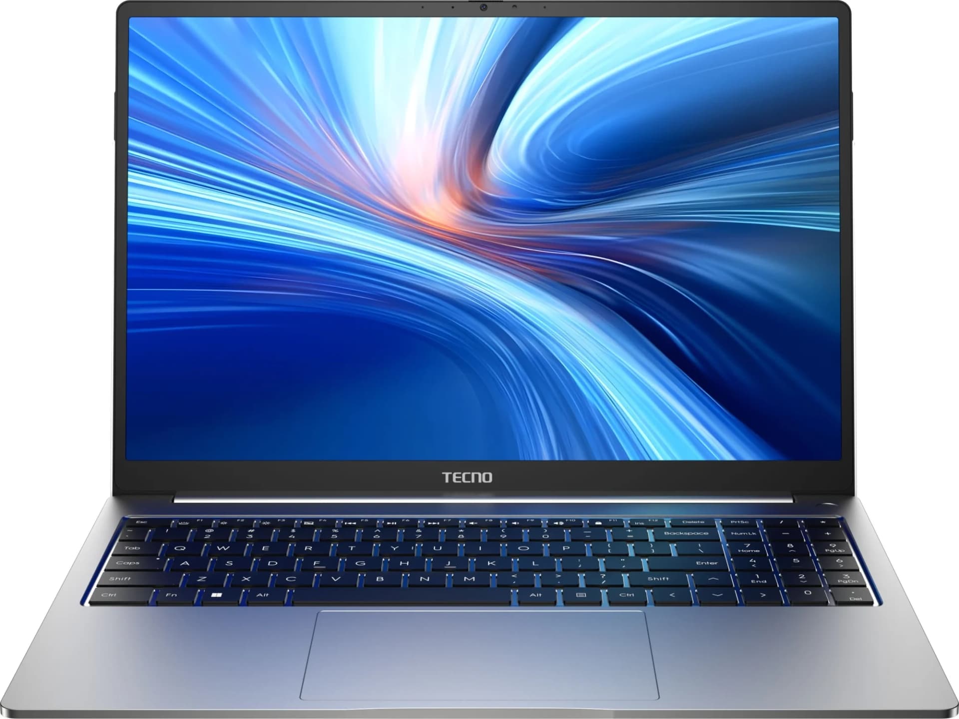 Ноутбук Tecno MegaBook T16 Core i5 13420H 16Gb SSD512Gb Intel UHD Graphics 16" IPS FHD+ (1920x1200) без ОС 64 grey WiFi BT Cam 6460mAh (T16RA-NEG0)