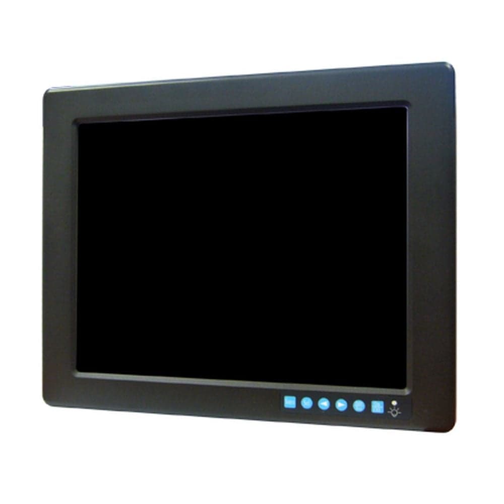 Промышленная мониторная панель FPM-3121G-R3BE 12.1" TFT LCD LED (интерфейс RS-232), 1024x768, яркость 450 нит," VGA, DVI-D, питание 24В DC клеммная колодка и 12В DC Jack