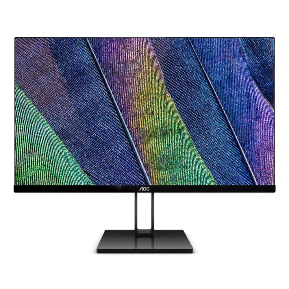 Монитор AOC Bad Pack 21,5" 22V2Q Black (IPS, 1920x1080, HDMI+DP, 5 ms, 178°/178°, 250 cd/m, 20M:1)