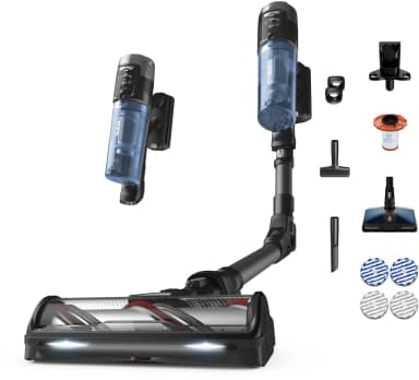 Пылесос Tefal X-Force Flex TY9LC1WO 380Вт серый/синий