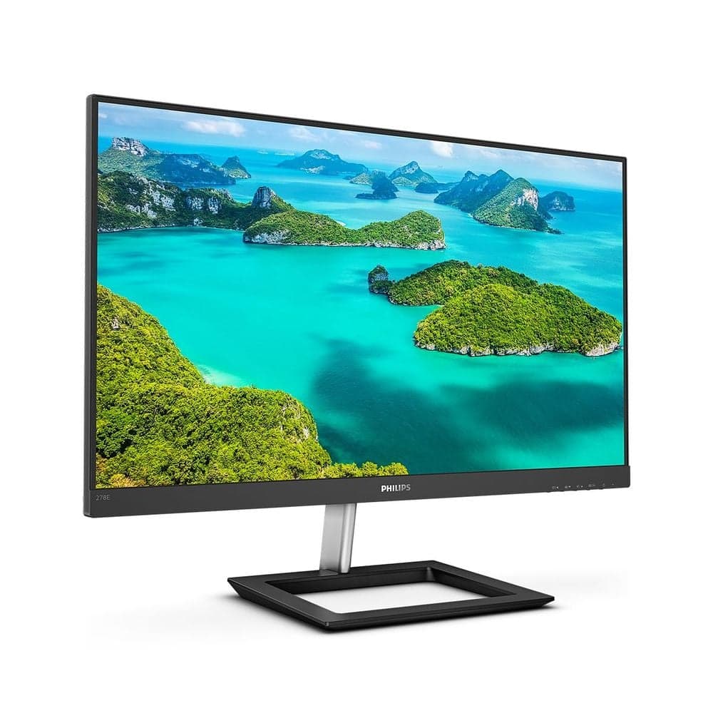 Монитор Philips Bad Pack 27" 278E1A (00/01) Black (IPS, 3840x2160, HDMI+HDMI+DP, 4 ms, 178°/178°, 350 cd/m 1000:1, MM)