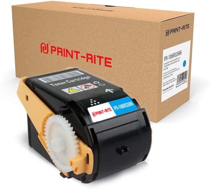Картридж лазерный Print-Rite TFXAFWCPRJ PR-106R02606 106R02606 голубой (4500стр.) для Xerox Phaser 7100/7100N/7100DN