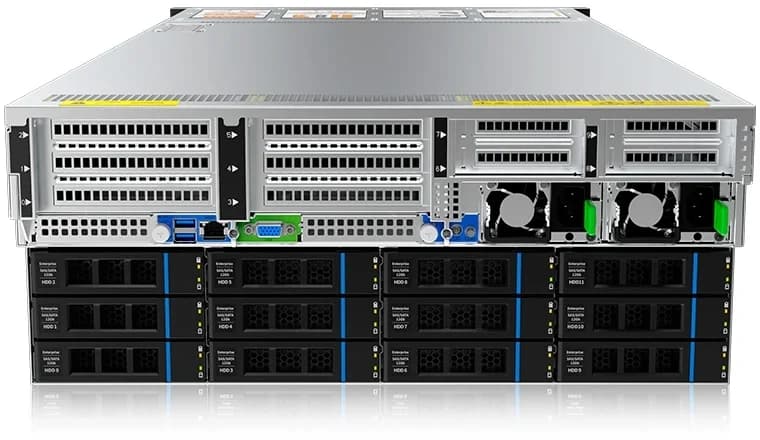 Сервер IRU Rock G4236IG4 2x4410T 2x32Gb LSI 9361-16I AST2600 2xGigEth 2x1600W w/o OS
