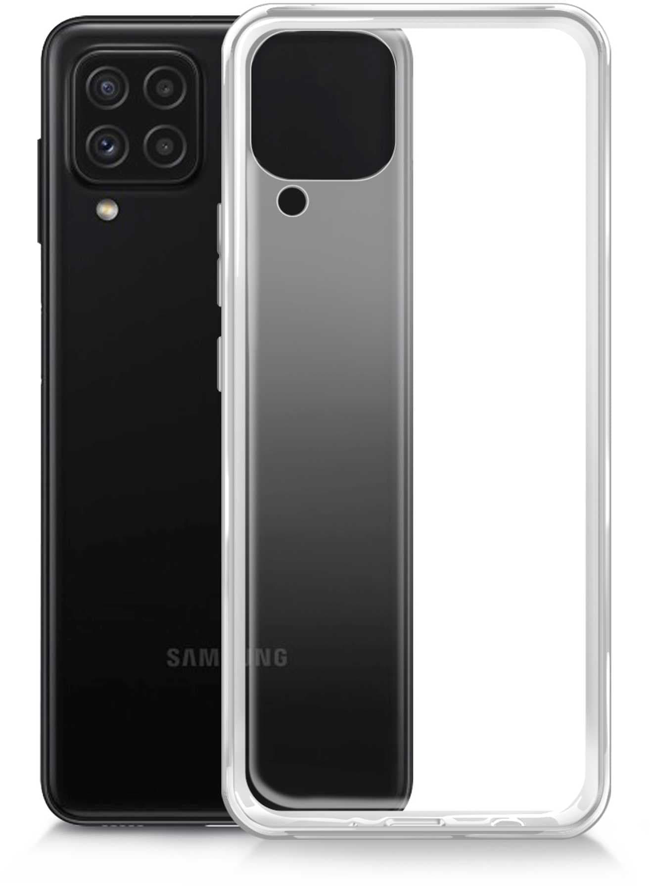 Чехол (клип-кейс) BORASCO Silicone Case, для Samsung Galaxy A22/M22, прозрачный 40289