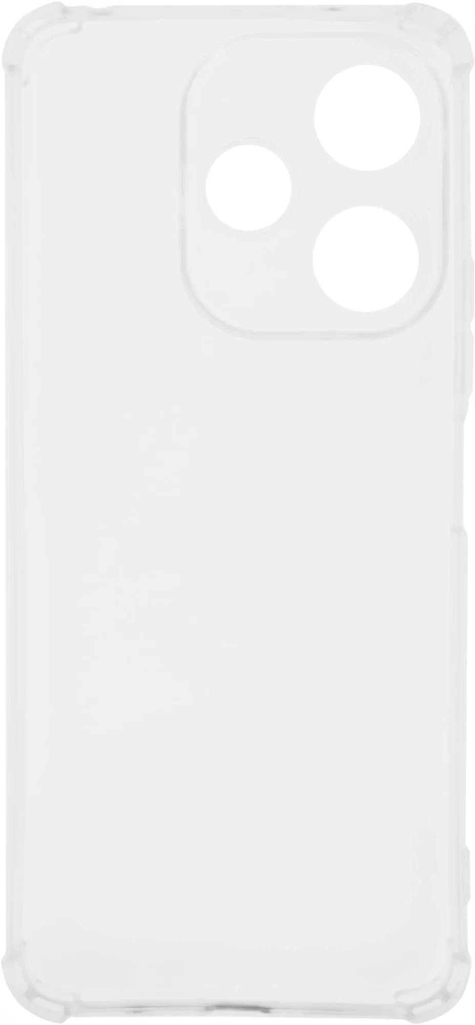 Чехол (клип-кейс) BoraSCO для Xiaomi Poco M6 4G Bumper Case прозрачный