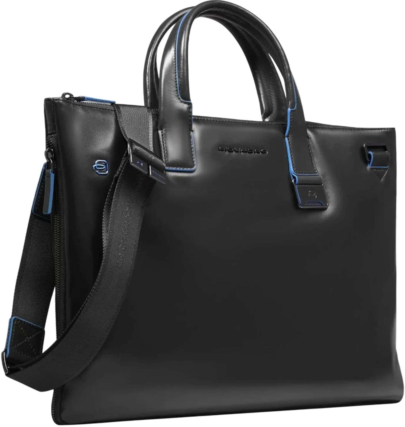 Сумка для ноутбука Piquadro Blue Square CA4021B2/N черный натур.кожа