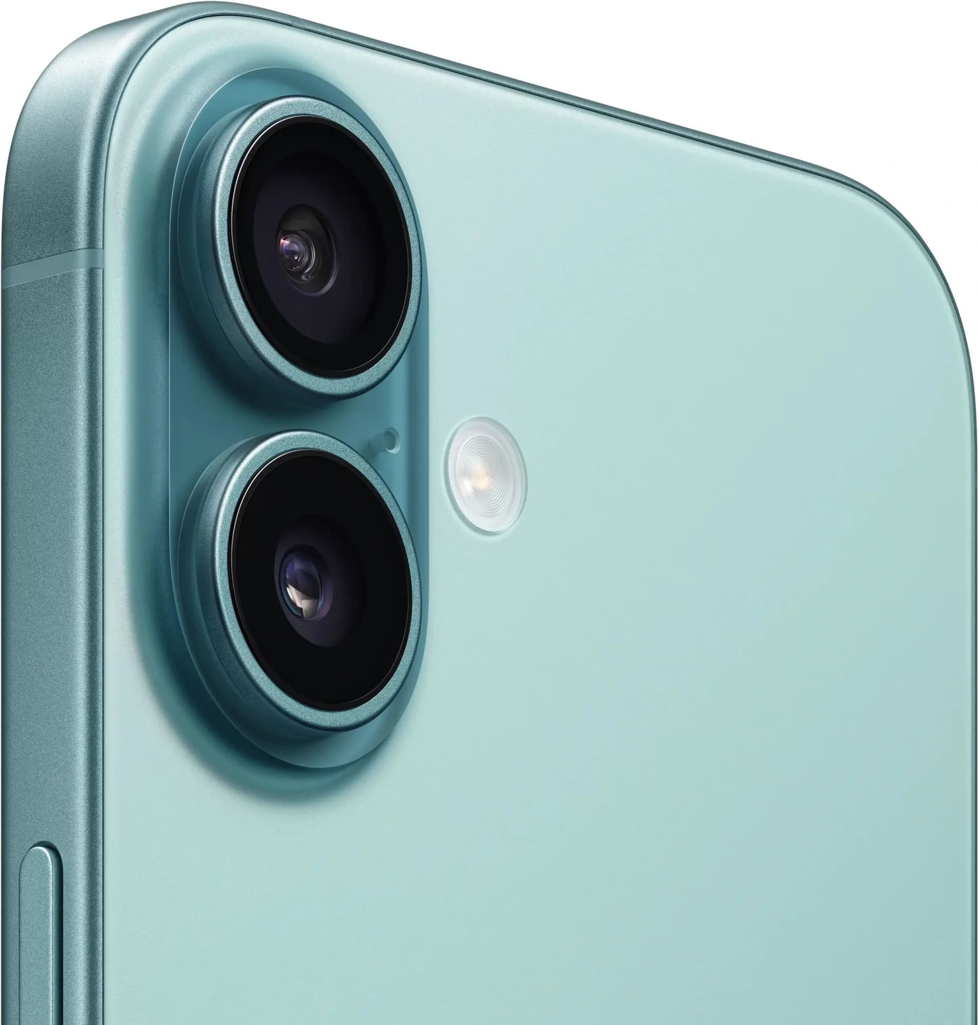 Смартфон Apple A3287 iPhone 16 256Gb бирюзовый моноблок 3G 4G 1Sim 6.1" 1179x2556 iOS 18 48Mpix 802.11 a/b/g/n/ac/ax/be NFC GPS Protect